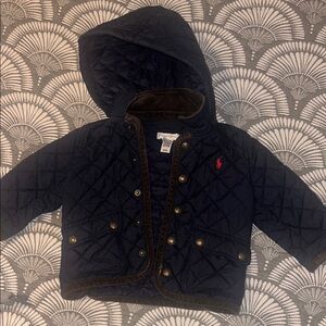 Polo by Ralph Lauren Kids Navy Quilted Jacket